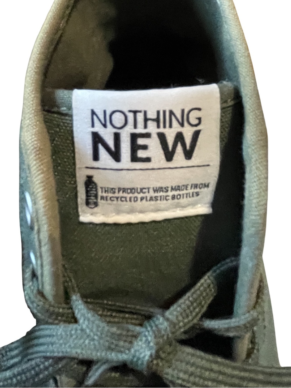 NOTHING NEW Men’s High Top Sneakers Green Size 9M NWOT - Picture 8 of 12